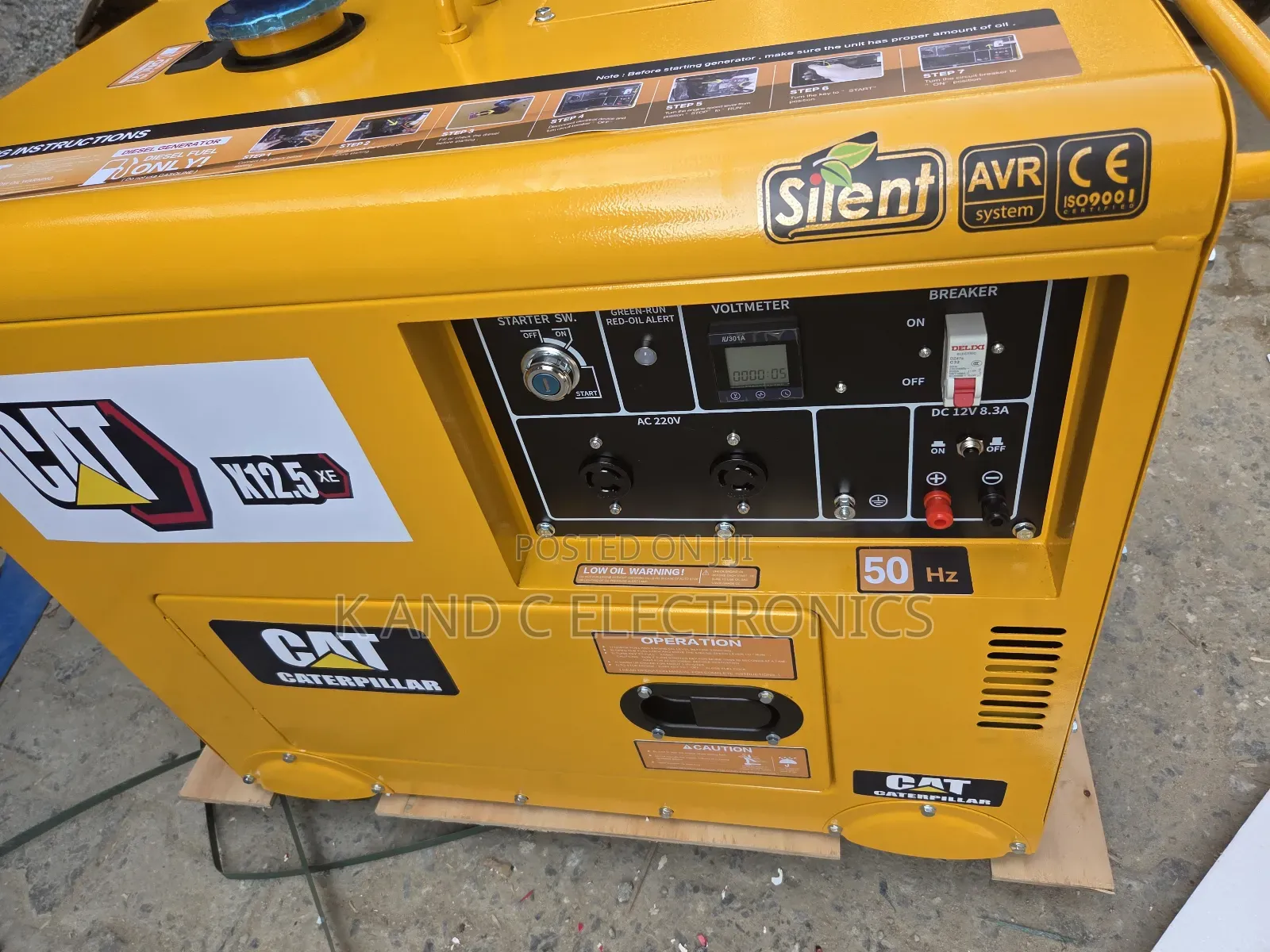 Ultimate Power Solution – Cat 12kva Diesel Generator