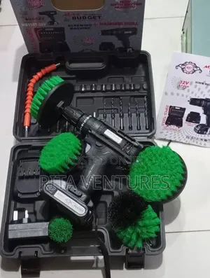 Cordless Electric Cleaning Drilling Machine