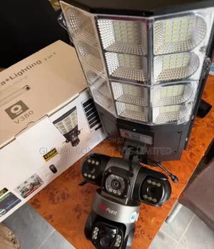 Triple Lens Street Light With Camera