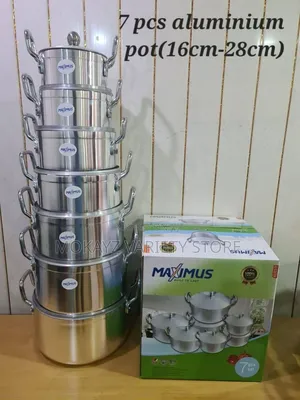 Quality Aluminum Pot Maximus 7pcs