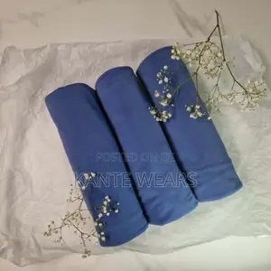 Hijab Jersey Scarf for Muslim Women - 170cm by 60cm - 1pcs Navyblue