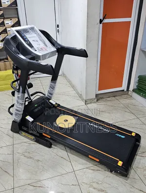 Home Treadmill Auto Incline Massager Dumbbells