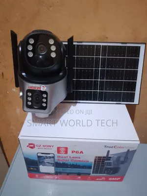 Dual Lens PTZ CCTV Camera 4g Sim Card