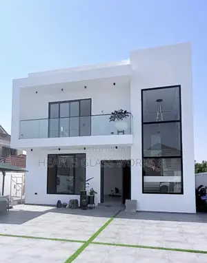 Aluminium Slide Exterior Glass Balustrades Installled