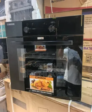 Original Bosch 60x60cm Built-in Electric Oven With Grill Timer 75l