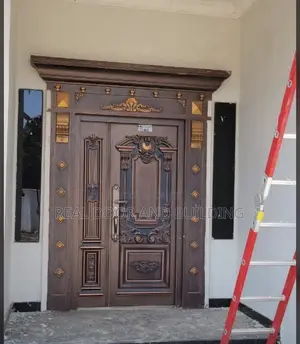 Security German Cooper Casted Door With Ark.(96lad)