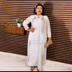 Luxury Stoned Gown( White Only)