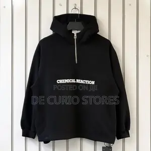Chemical Reaction Half Zip Hoodie