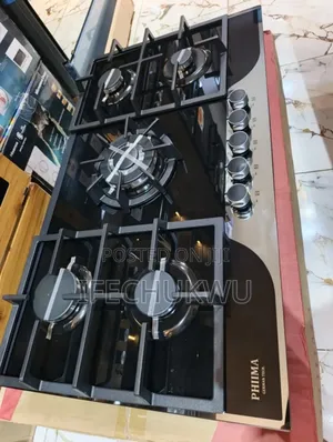 Original Phiima 2026 New Model Design Built-in 5 Burners Gas Cooker