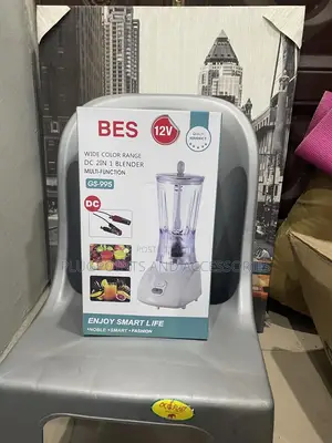 Bes 2cups Dc Recharge Blender+ 12v Battery + Free Delivery