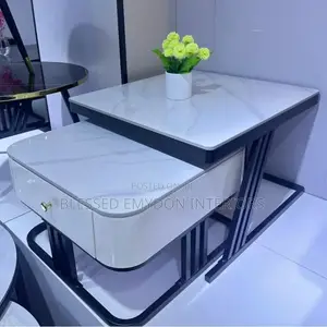Modern 2 in 1 Center Table | Cream