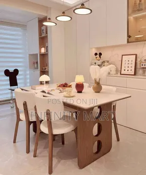 Cozy Marble Dining Set