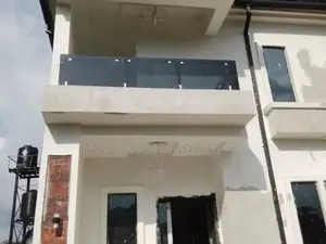 Dark Glass Balcony Handrails