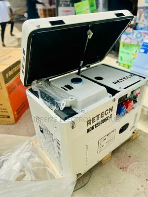 [100% Copper] Retech Three Phase 10kva Diesel Soundproof Generator Set
