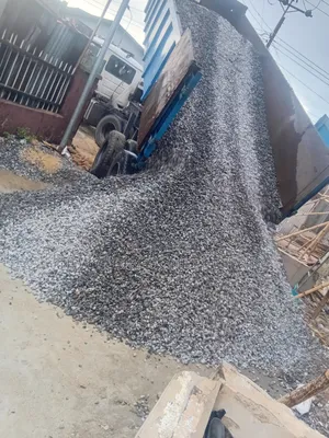 3/4 Down Granite and Stone Dust and Plaster Sand