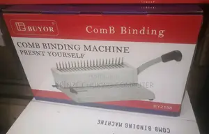 Comb Binding Machine