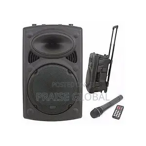 12 Inches Rechargeable Bluetooth X-Bass Public Address System-D-12