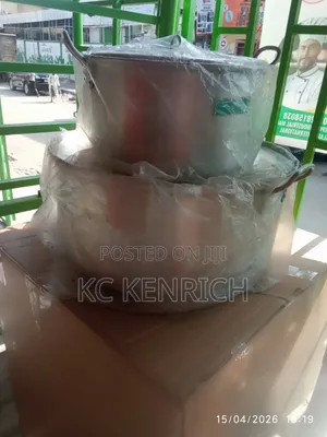2 Big Commercial Pot, Size, For Restaurant