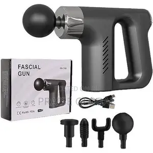Rechargeable Fascial Gun : Muscle Massage Gun Deep Tissue Massager
