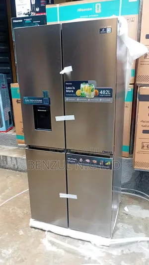 Hisense Refrigerator, Inverter With Dispenser (482l)
