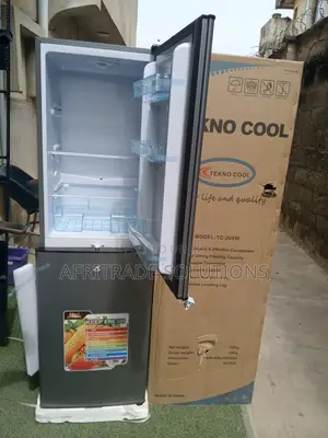 Tekno Cool Double Door Fridge Stylish Kitchen Refrigerator