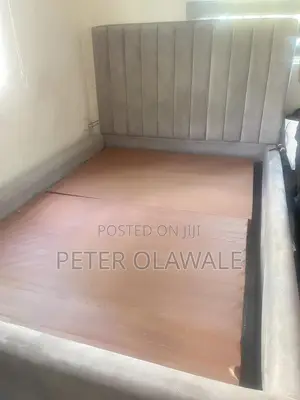 Upholstered 4.5 by 6 Bed Frame