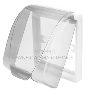 Socket Switch Plastic Transparent Box Cover Protector From Rain Dust