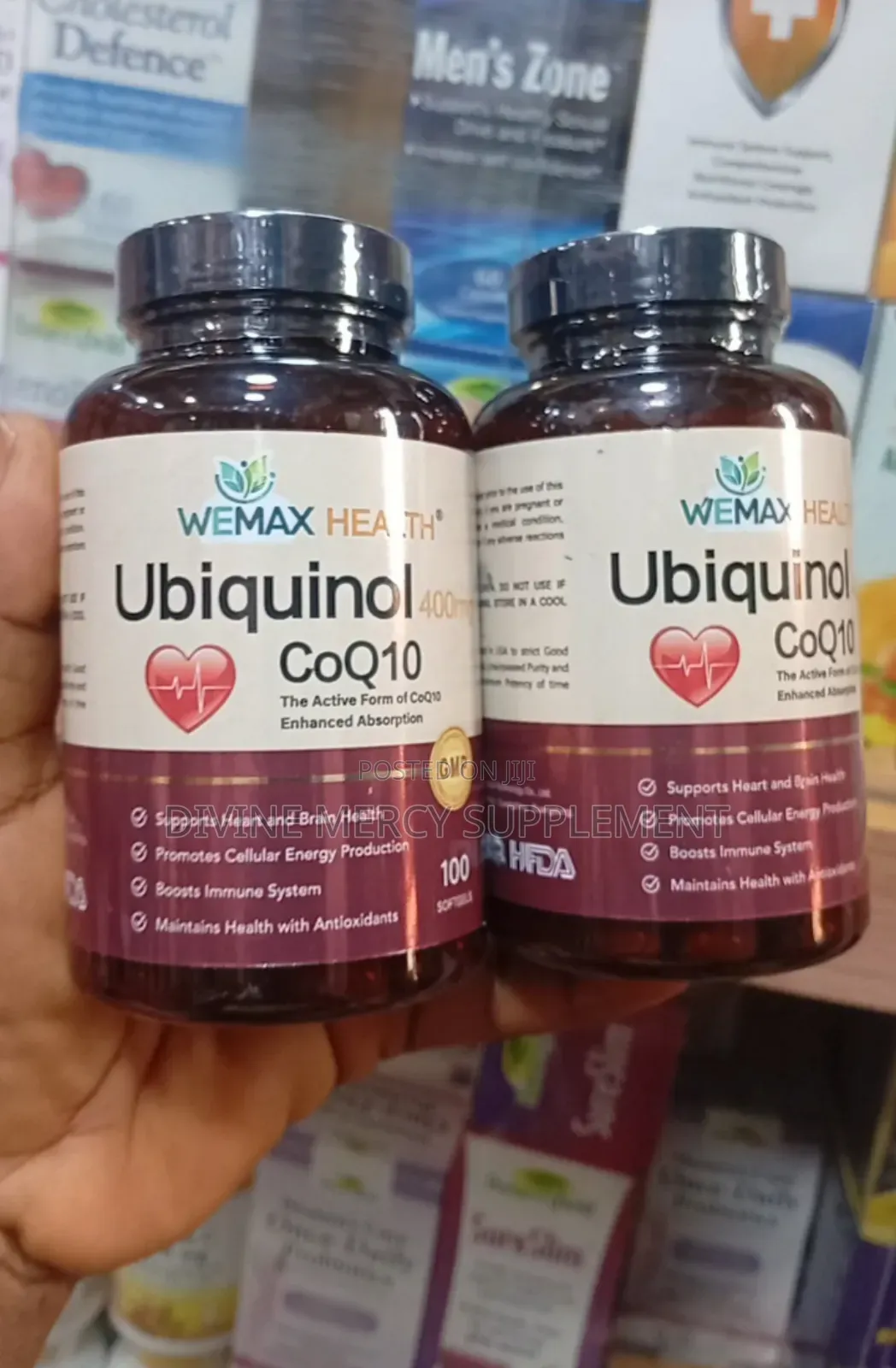 Ubiquinol 400mg Coq10