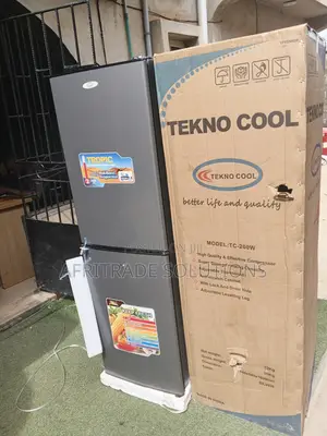 Tekno Cool Double Door Fridge Energy Efficient Home Appliance