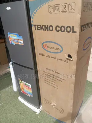 Tekno Cool Double Door Fridge Fast Ice Making Refrigerator