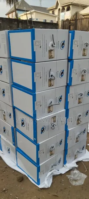 Internet Access Cable With CCTV Camera Wire
