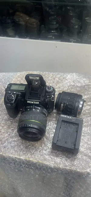 Pentax Camera With 18-55mm and 35/80
