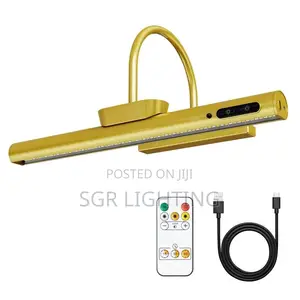Led Rechargeable Wall Lamp Modern Remote Control 3 Color Dimming