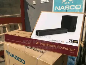Lg Sound Bar 600watts,3:1 Channel,With Powerful Sub Woofer