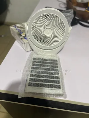 Electric, Rechargeable Solar Mini Fan