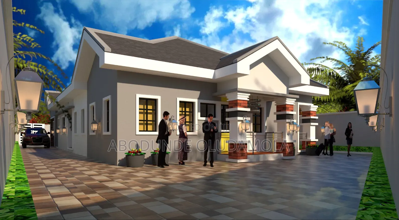 For Architectural Animations, 3d Modeling and Rendering