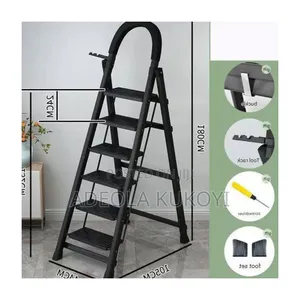 6 Steps Ladder With Tool Tray ( With Extra Foot Pad And Screw Driver )
