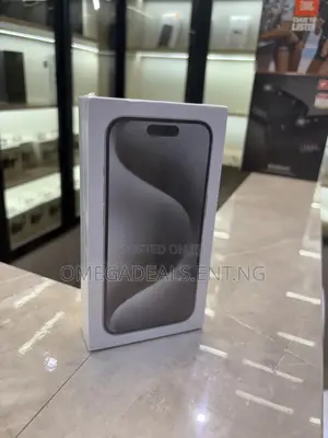 New Apple iPhone 15 Pro 256 GB Black