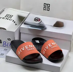 Givenchy Logo Rubber Slides