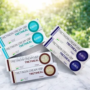Tretiheal Tretinoin Cream 0.1%, 0.05% and 0.025%