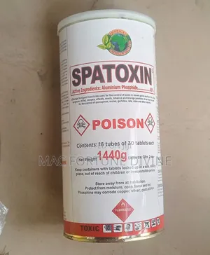 Spatoxin Professional Grade Storage Fumigant Insecticide Rodenticide
