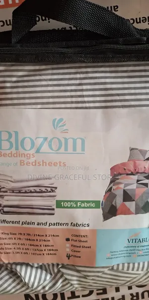 6x7 King Size 100% Cotton Bedsheets