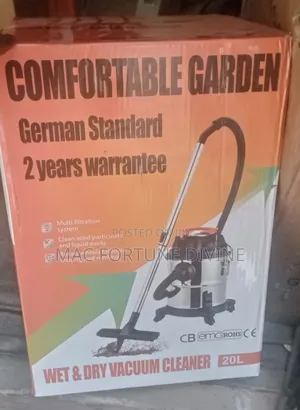 Comfortable Garden Brand Wet and Dry Vacuum Cleaner 20-Litres Capacity