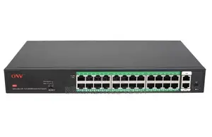 Onv 24port Unmanaged Gigabit Poe Switch (H3024pfd) Watchdog