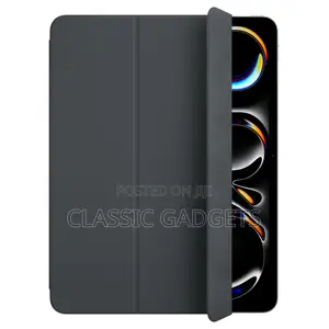 Smart Folio Magnetic Flip Case for iPad Pro 13-Inch (M5) - Black