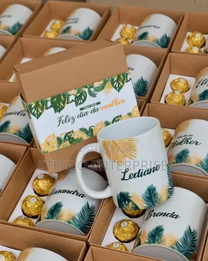 500 Unit of Branded Mugs for a Company