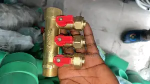 3ways Brass Water Manifold