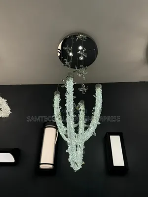 Luxury Crystal Cascade Led Chandelier