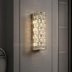 Luxury Crystal Led Wall Sconce – Modern Indoor Decorative Wall Light