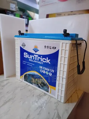 Suntrick High Performance 220ah 12v Tall Tubular Battery